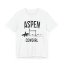 Aspen, Colorado Cowgirl Graphic Tee-8