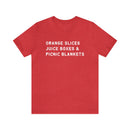 Soccer Mom T-Shirt - Fun Orange Slices, Juice Boxes Tee-4
