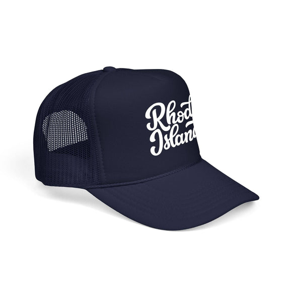 Kids Rhode Island Trucker Hat - Youth Snapback Cap