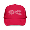 Kids Summer Trucker Hat - Youth Snapback Cap