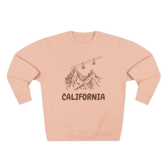 Premium California Gondola Ski Mountain Sweatshirt