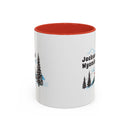 Jackson Hole, Wyoming Retro Snow Skiing Mountain 11 oz Mug, Ski Lodge Decor Coffee Cup, Mountain Gondola  Lover Gift, Retro Skiing Mug-2