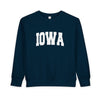 Iowa Toddler Sweatshirt - Iowa Toddler Crewneck Sweatshirt