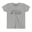 Mt Hood, Oregon Youth T-Shirt - Kids Mt Hood Shirt-3