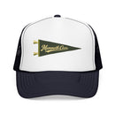 Mammoth Cave National Park Pennant Trucker Hat — Vintage Foam Mesh Cap-1