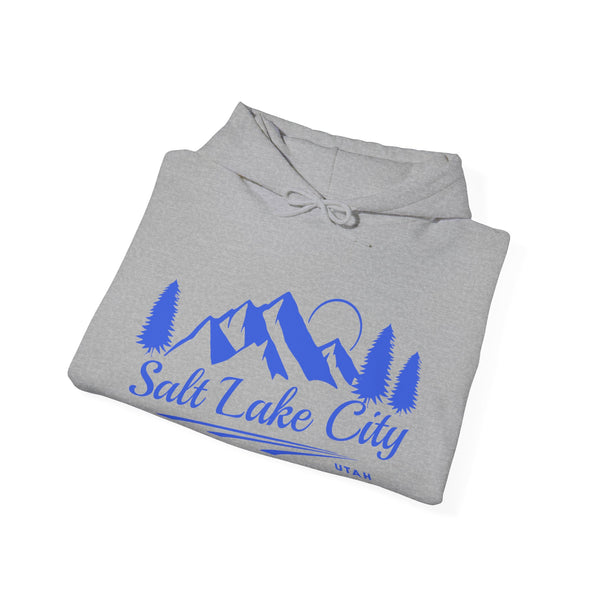Salt Lake City, Utah Hoodie - Unisex Mountain Salt Lake City Hoodie Sweatshirt