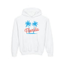 Florida Youth Hoodie - Retro Mountain Florida Youth Sweatshirt-1