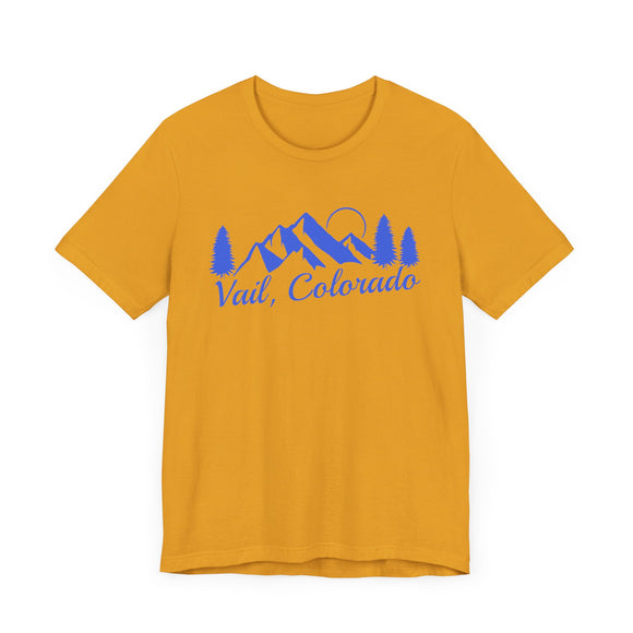Vail, Colorado T-Shirt - Retro Mountain Unisex Vail Shirt