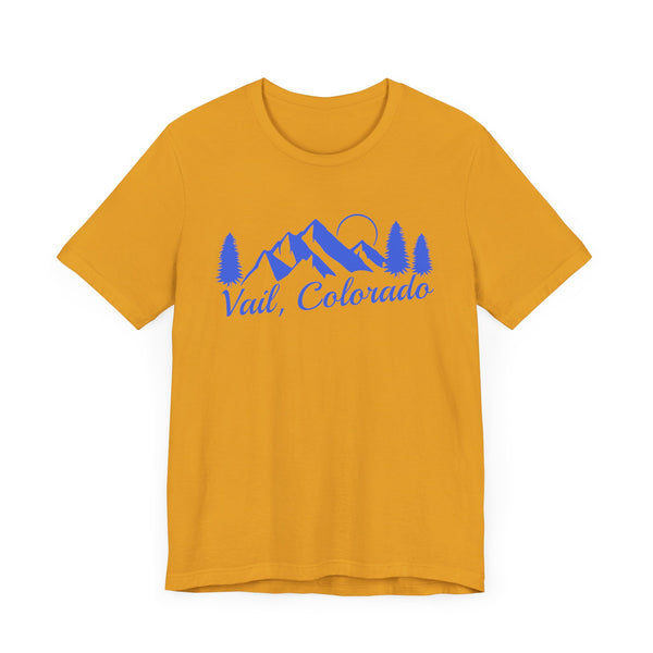 Vail, Colorado T-Shirt - Retro Mountain Unisex Vail Shirt