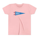 Kansas Pennant Youth Tee - Retro Flag Shirt-4