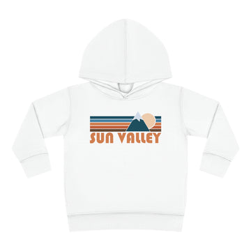 Buy white Sun Valley, Idaho Toddler Hoodie - Unisex Sun Valley Toddler Sweatshirt