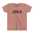 Seattle, Washington Youth Tee - SEA T Shirt-3