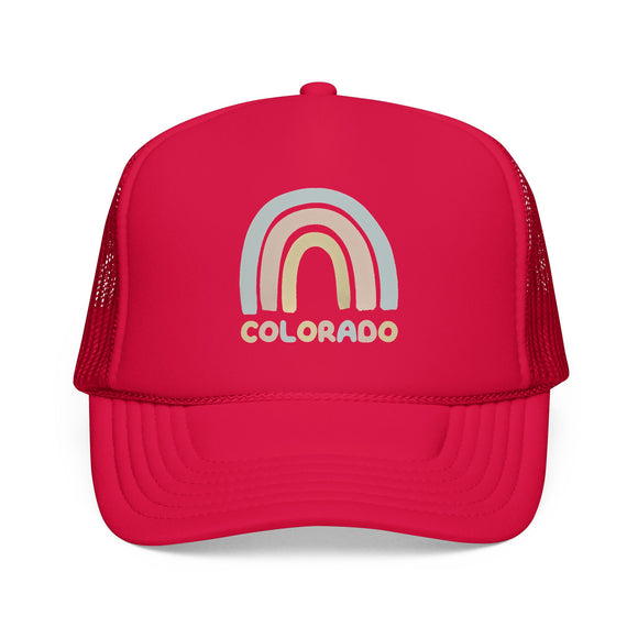 Colorado Trucker Hat - Rainbow Colorado Cap