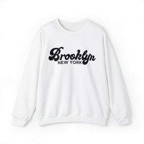 Brooklyn, New York Sweatshirt - Unisex Retro Crewneck Brooklyn Sweatshirt
