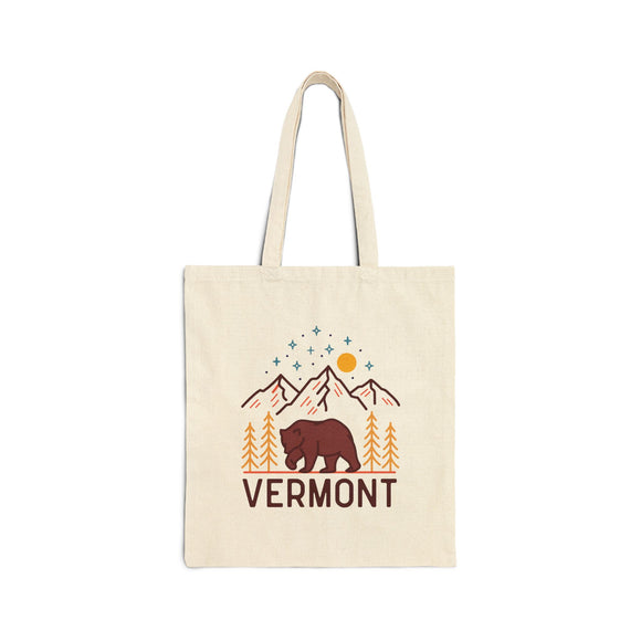 Vermont Tote Bag - Cotton Canvas Vermont Bag