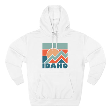 Idaho Hoodie - Retro Mountain Unisex Sweatshirt - 0