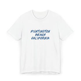 Huntington Beach T-Shirt | 100% Cotton Retro California Tee