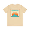 Retro Colorado T-Shirt, Mountain Sun Tee, Unisex Graphic Shirt, Vintage Colorado Top, Outdoor Adventure Clothing