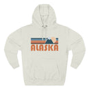 Premium Alaska Hoodie - Retro Mountain Unisex Sweatshirt-4