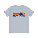 Retro Montana T-shirt, Mountain Tee, Vintage Montana Unisex Jersey Shirt, Outdoor Hiking Apparel-6