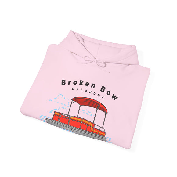 Broken Bow, Oklahoma Hoodie - Unisex Ski Lift Broken Bow