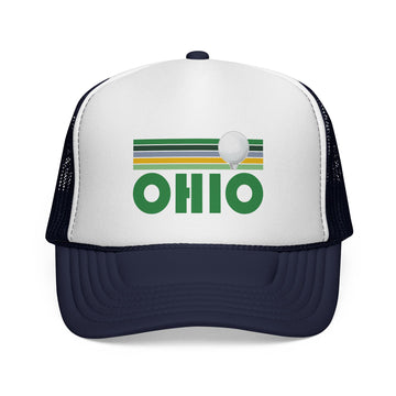 Buy dark-navy Ohio Retro Ohio Trucker Hat