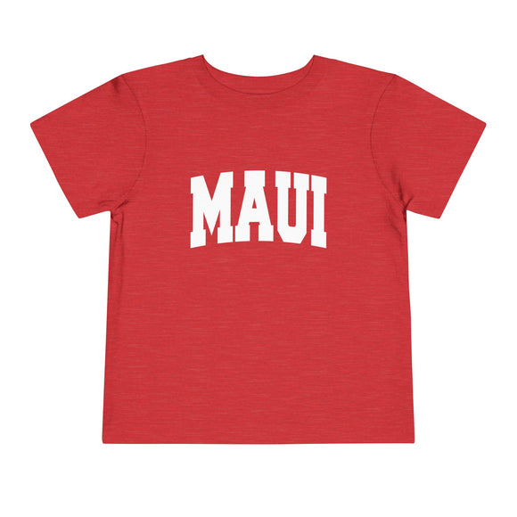 Maui, Hawaii Toddler Graphic Tee - Kids Maui Vacation T-Shirt