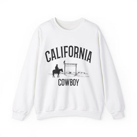California Sweatshirt - Mountain Cowboy Graphic Crewneck