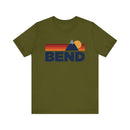 Retro Bend, Oregon T-shirt, Mountain Tee, Vintage Bend Unisex Jersey Shirt, Outdoor Hiking Apparel-9