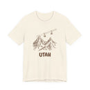 Utah Mountain T-Shirt — Vintage Gondola Ski Mountain Tee-1