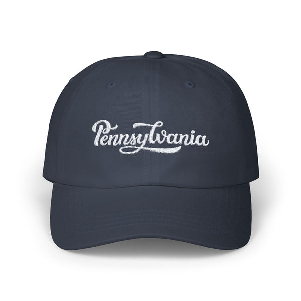 Pennsylvania Dad Hat - Embroidered Pennsylvania Classic Dad Cap