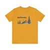 California T-Shirt - Retro Ski Mountain Gondola Unisex California Shirt