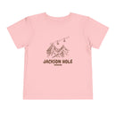Jackson Hole, Wyoming Toddler T-Shirt — Vintage Gondola Ski Mountain Tee-4