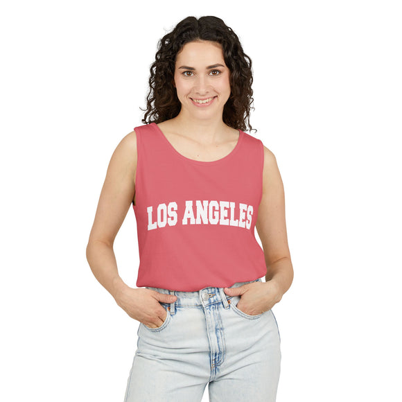 Los Angeles, California Tank Top Unisex | Comfort Colors - 100% Cotton