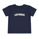 Lake Michigan Toddler Graphic Tee - Kids Lake Michigan Vacation T-Shirt-3