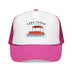 Kids Lake Tahoe, California Trucker Hat Pontoon Boat