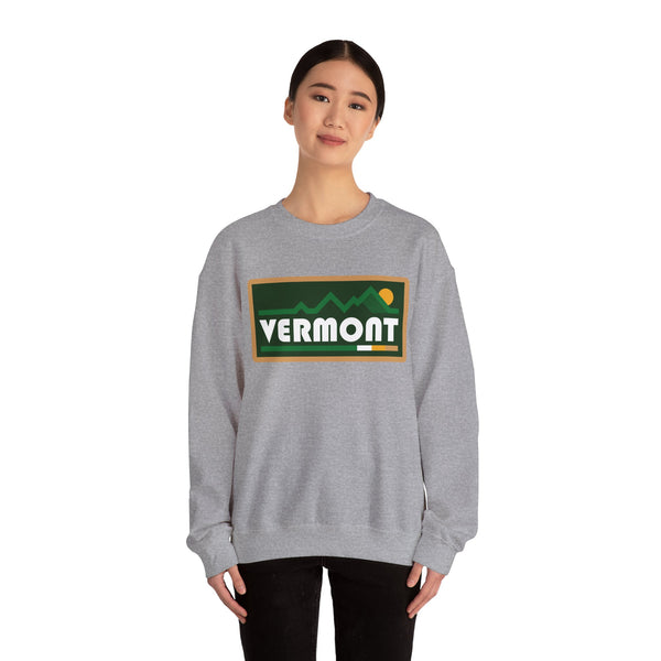 Vermont Sweatshirt - Mountain Graphic Crewneck