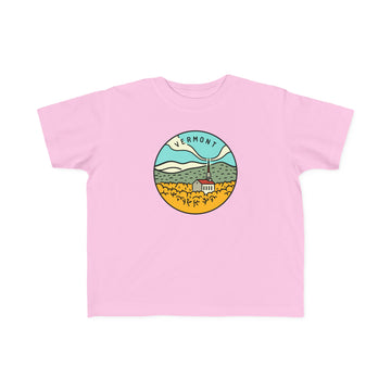 Buy pink Vermont Toddler T-Shirt - Unisex Toddler Vermont Shirt