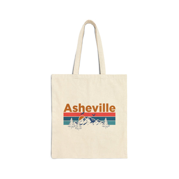 Asheville, North Carolina Tote Bag - Cotton Canvas Asheville Bag