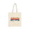 Asheville, North Carolina Tote Bag - Cotton Canvas Asheville Bag