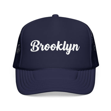Kids Brooklyn, New York Foam Trucker Hat, Mesh Back