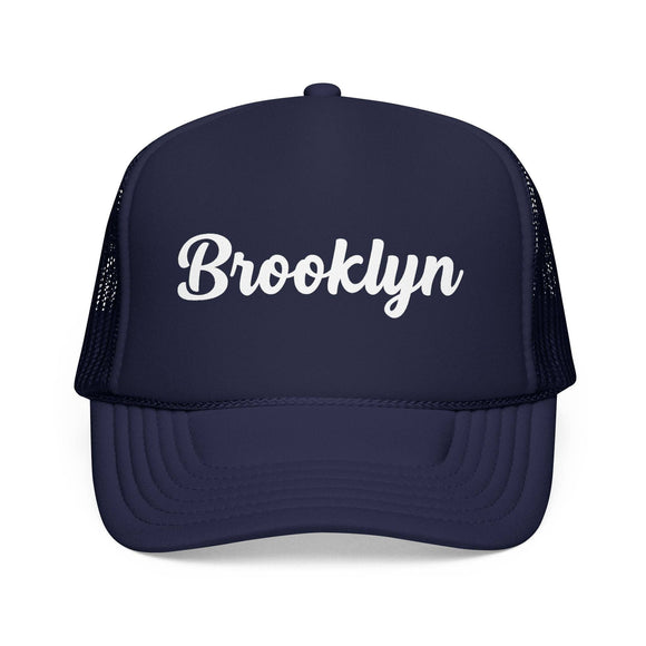 Kids Brooklyn, New York Foam Trucker Hat, Mesh Back