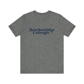 Breckenridge, Colorado Graphic Tee, Casual T-Shirt, Vintage Style Shirt - 0
