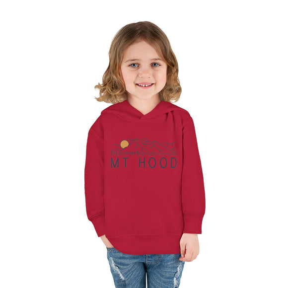 Mt Hood, Oregon Toddler Hoodie - Unisex Mt Hood Toddler Sweatshirt