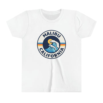 Malibu, California Youth T-Shirt - Kids Malibu Shirt - 0
