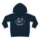 Brooklyn, New York Toddler Hoodie - Bike-3