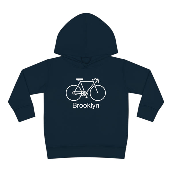 Brooklyn, New York Toddler Hoodie - Bike