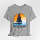 Nantucket, Massachusetts T Shirt - Sailboat Tee-17