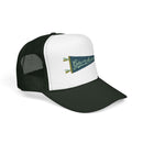 Gates of the Artic National Park Pennant Trucker Hat — Vintage Foam Mesh Cap-10