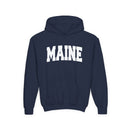 Maine Youth Hoodie - Kids Maine Hooded Sweatshirt-4